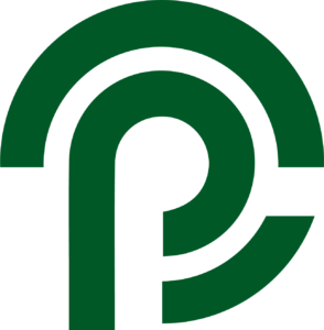 Forest Green logomark Plains Construction
